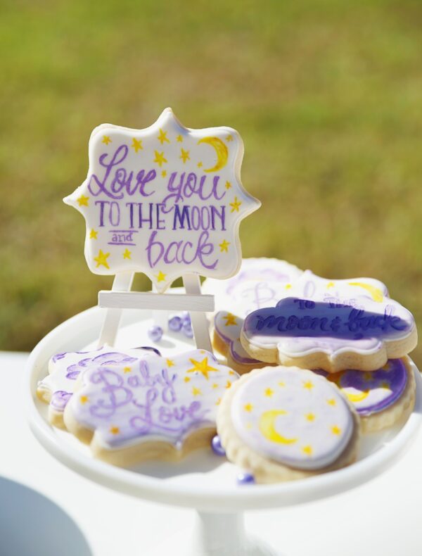 {Baby Shower} Love you to the moon and back - TWINKLE TWINKLE LITTLE PARTY