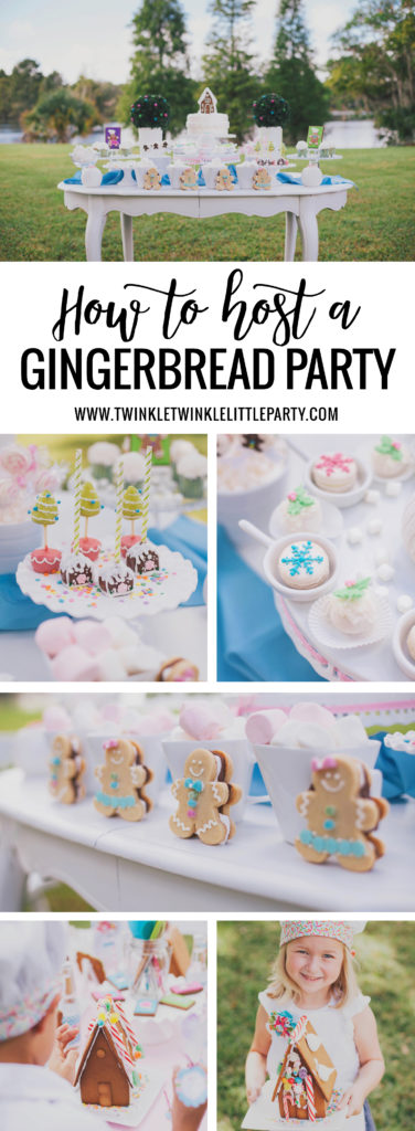 How to Host a Gingerbread Decorating Party for the kids