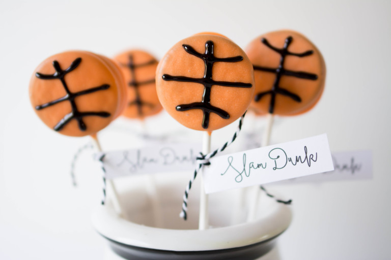 Chocolate Covered Basketball OREO pops and refreshing Coca-Cola Zero&trade; tutorials