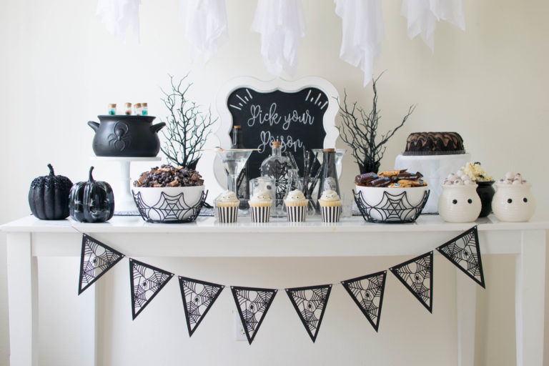 Ghostly Halloween Party and BOO kit ideas