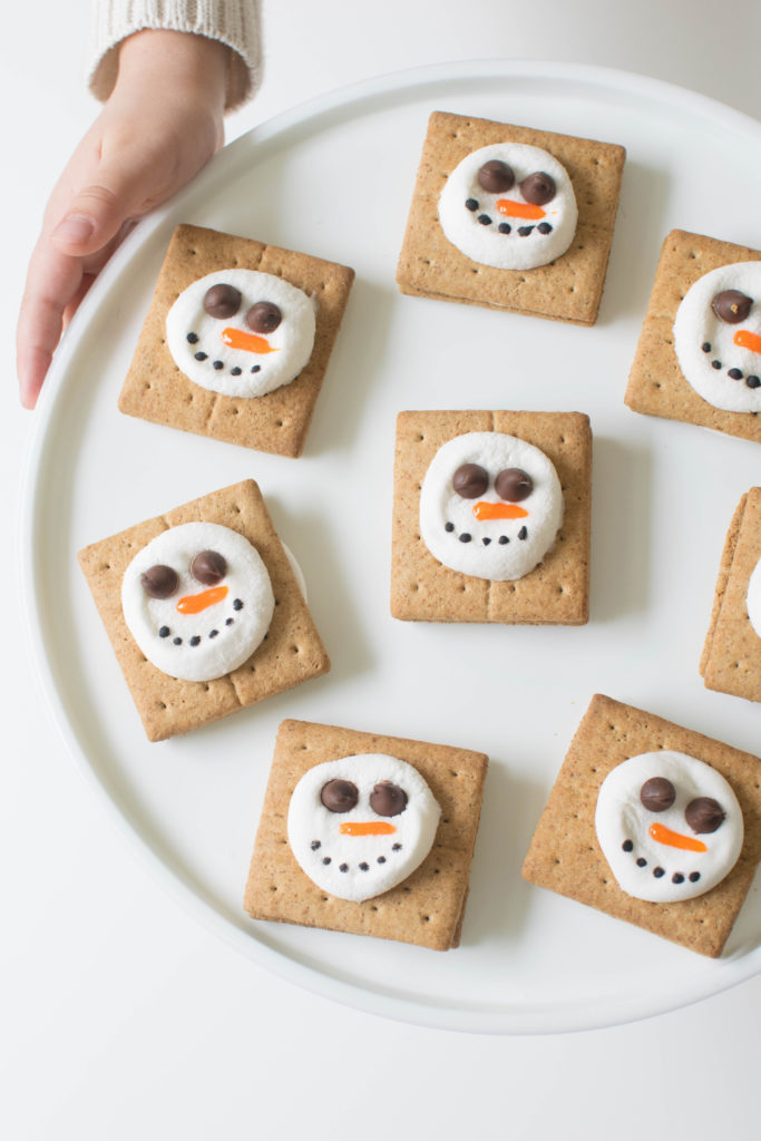 DIY Snowman S'mores Holiday Gift Idea + Free Tags