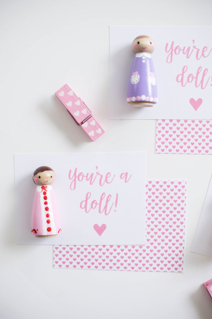‘You’re a doll’ Valentine’s Day card