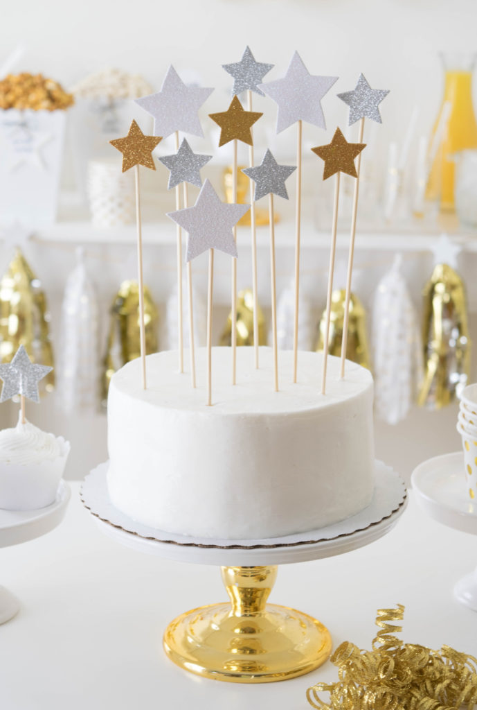 Star-Studded First Birthday Smash Cake - Wilton