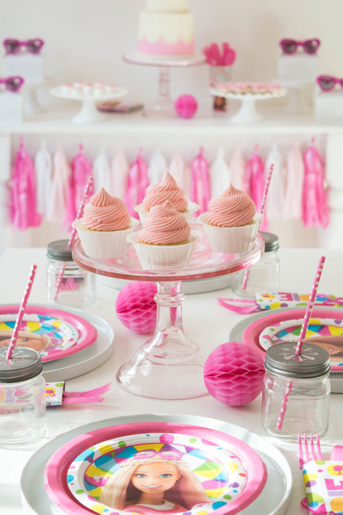 Barbie theme birthday online party ideas