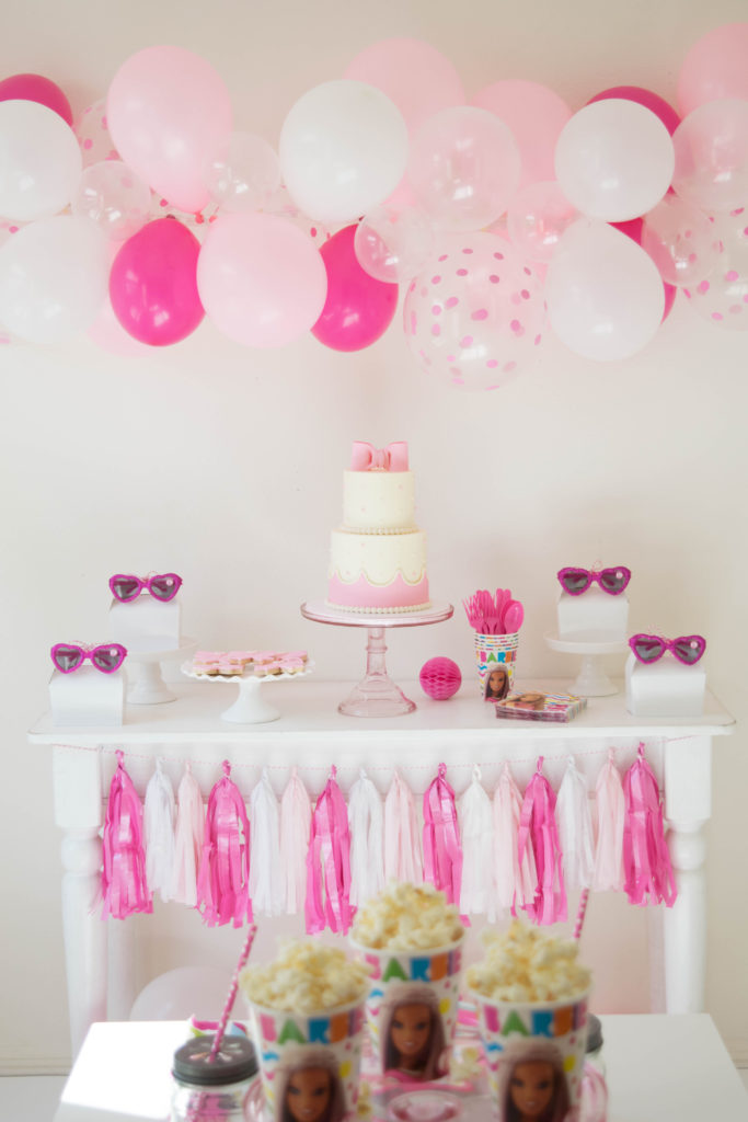 barbie party backdrop