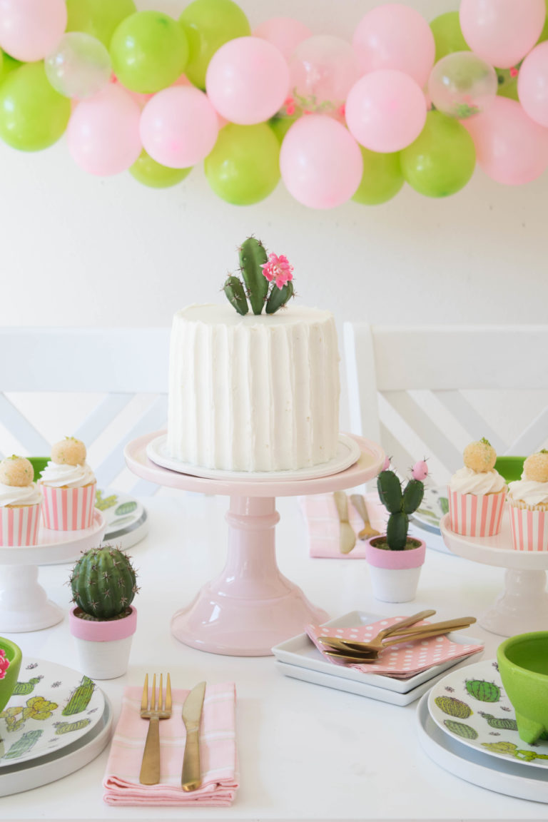 10 DIY Cactus Decor Theme Party Decoration Ideas