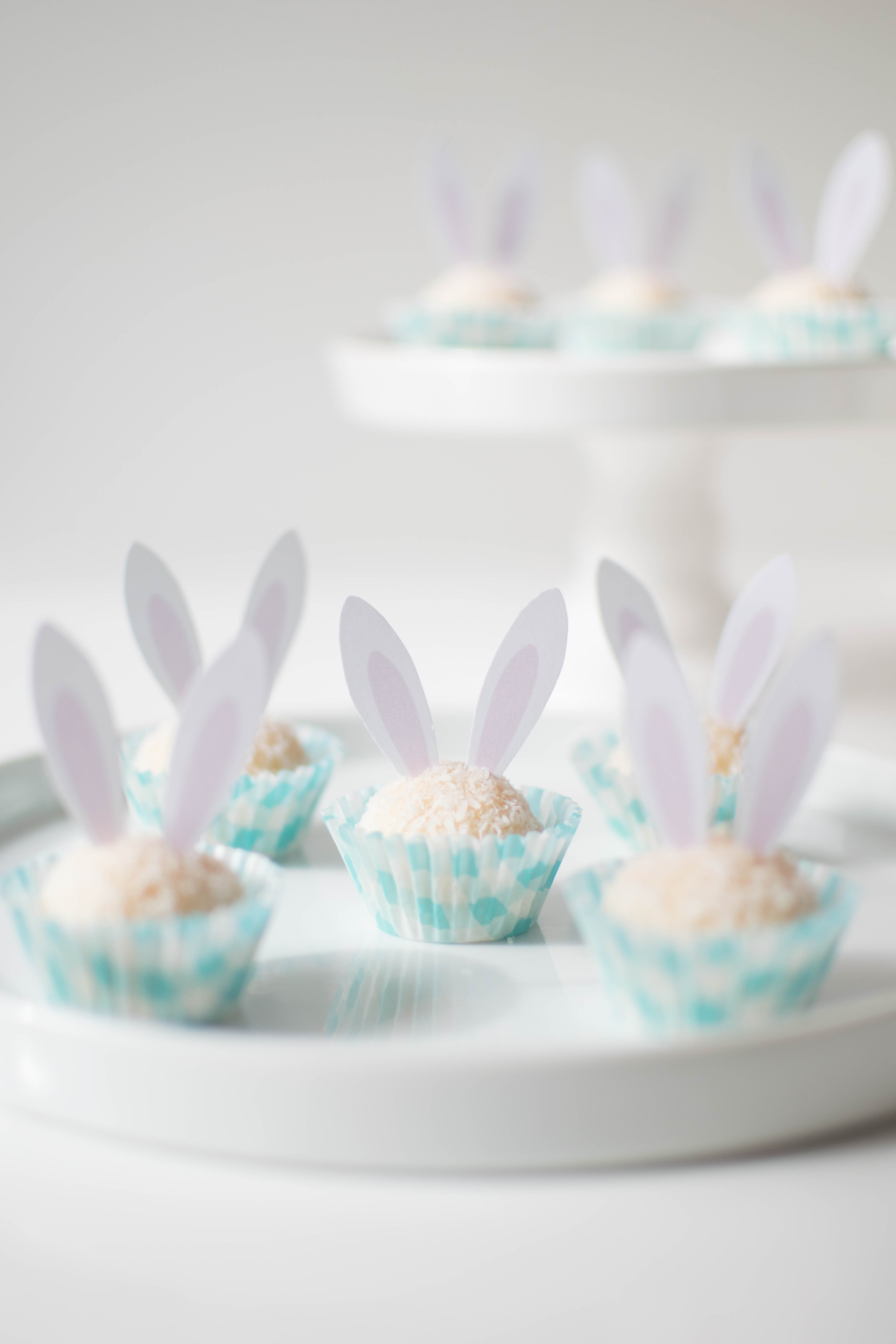 Easter Bunny Gourmet White Chocolate Brigadeiros