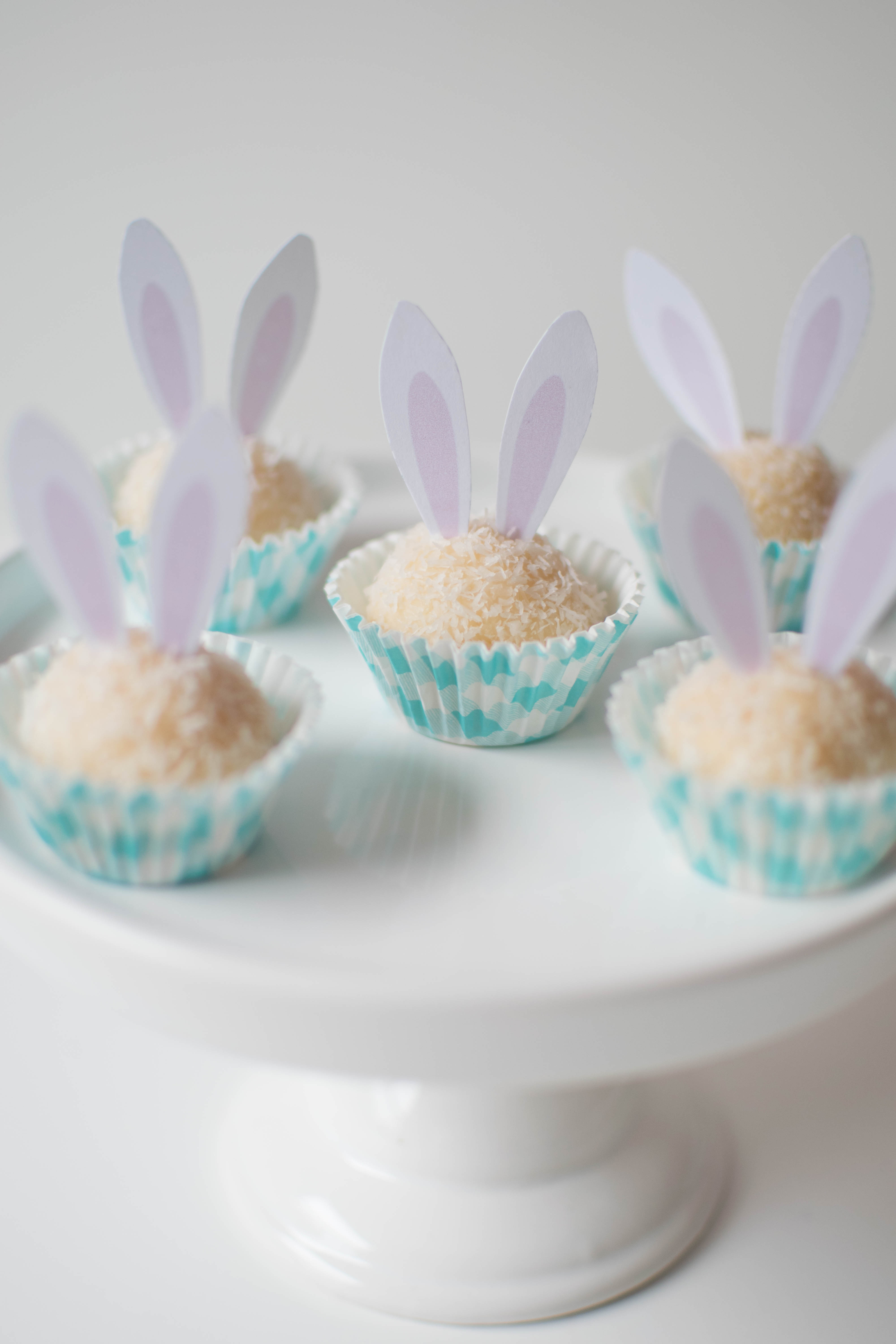 Easter Bunny Gourmet White Chocolate Brigadeiros