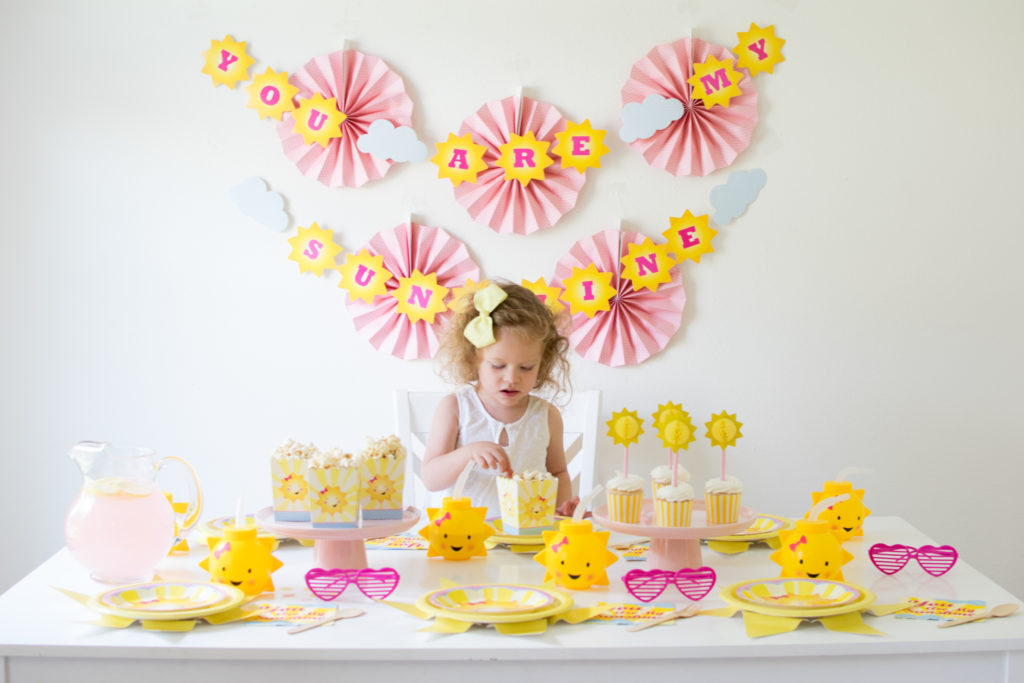 Host an adorable ‘You are my Sunshine’ Party