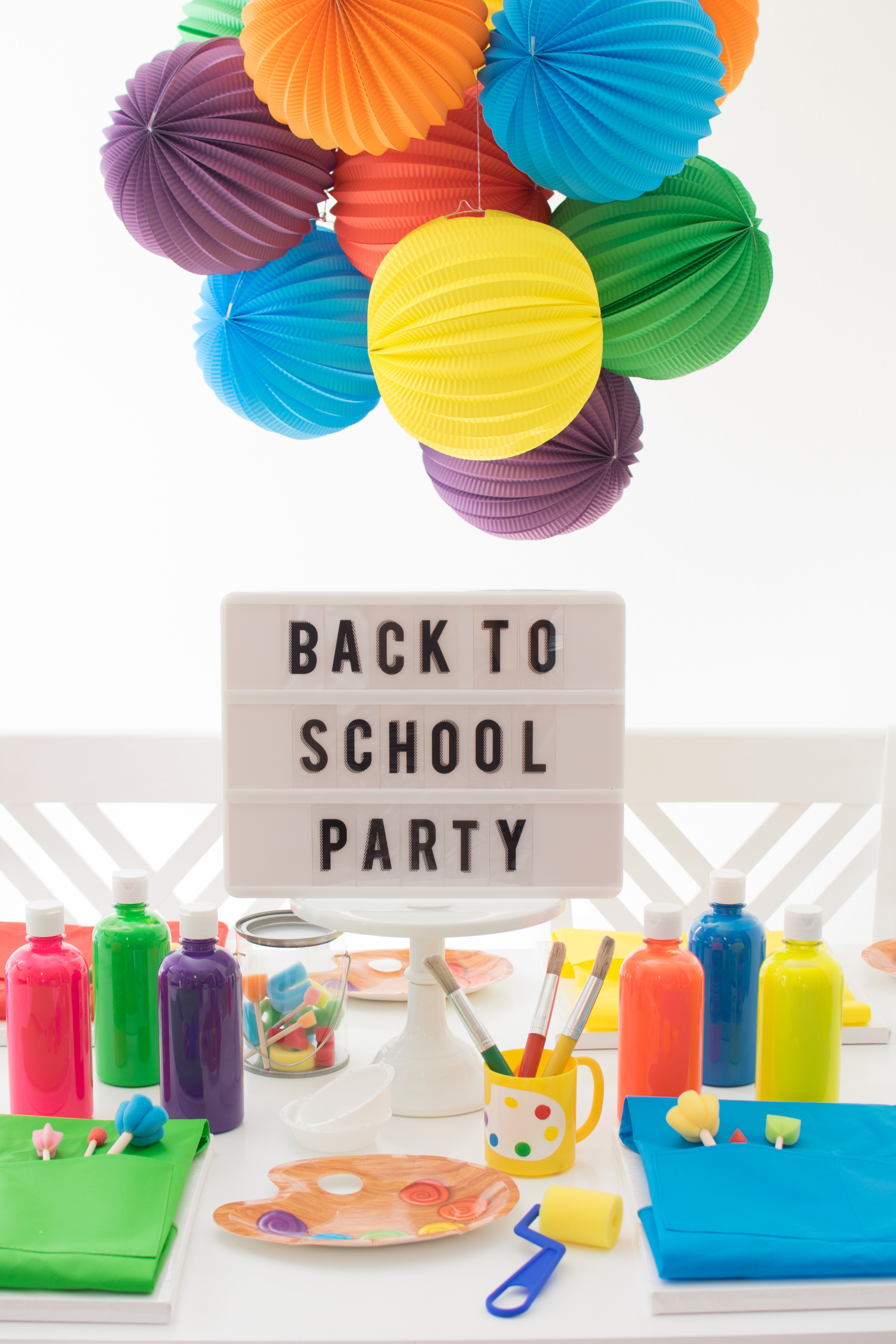 back to school party printables
