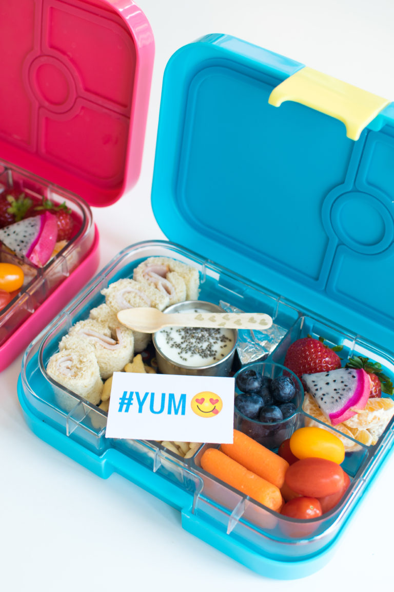 Free Emoji School Lunch Notes for your Yumbox