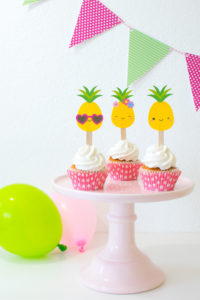 'Party like a Pineapple' Party Ideas + FREE printables
