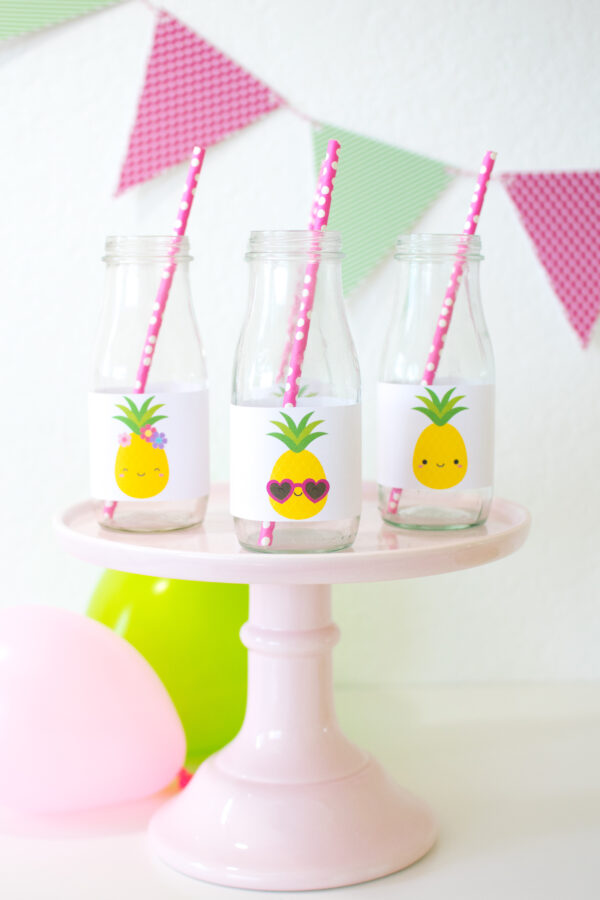 'Party like a Pineapple' Party Ideas + FREE printables