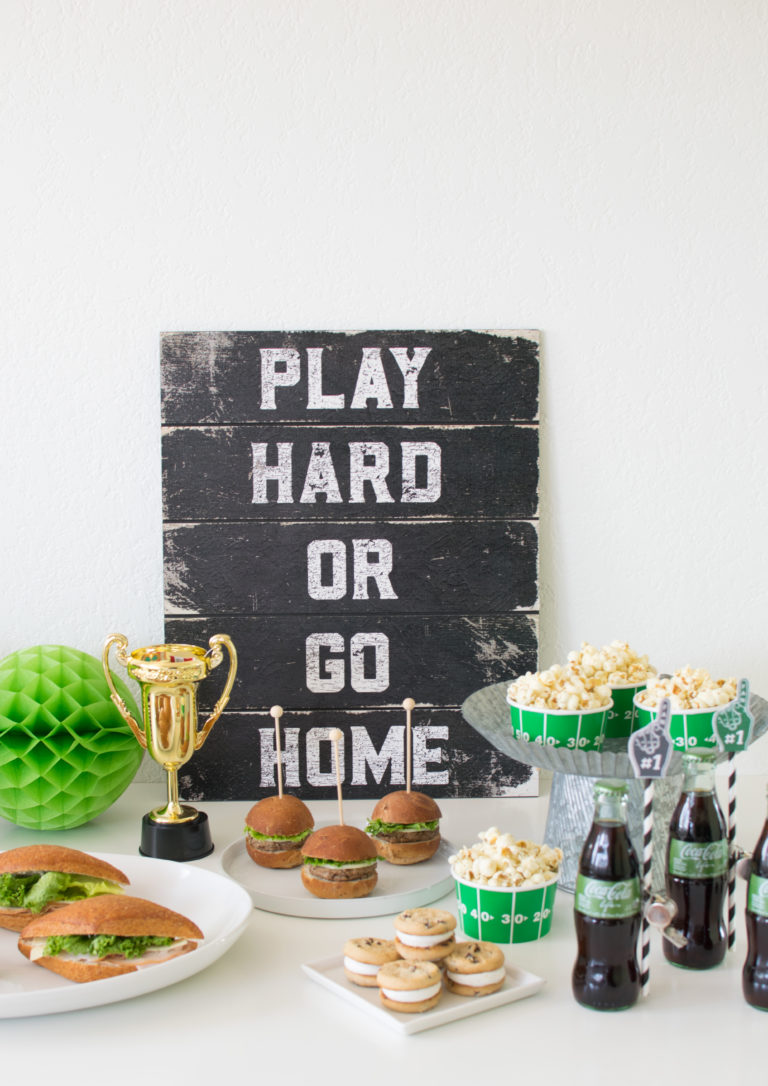 How to host an easy Game Day Party