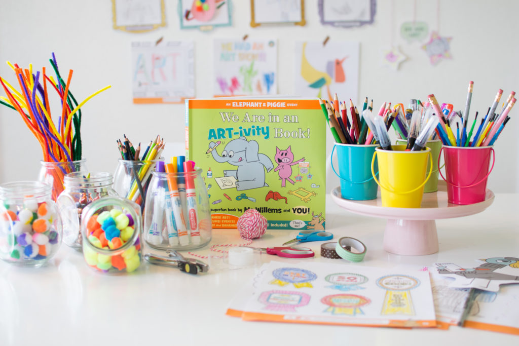 Elephant & Piggie Art Party with Disney Books