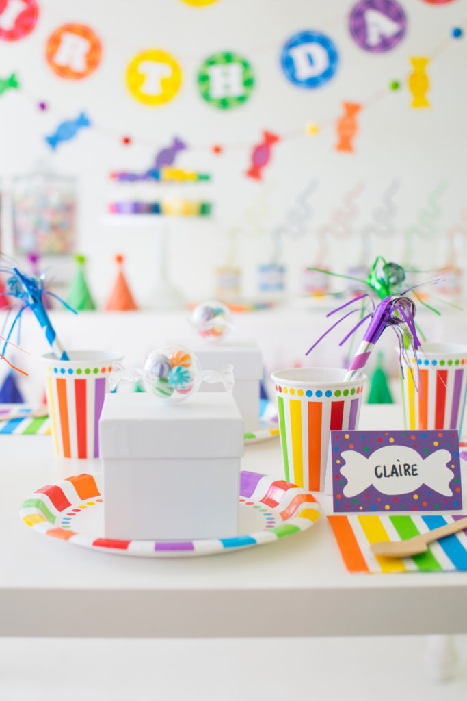 How to Host a Colorful Rainbow Candy Shoppe Birthday Party
