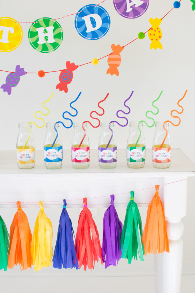 How to Host a Colorful Rainbow Candy Shoppe Birthday Party