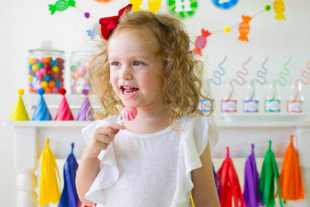 Host a Colorful Rainbow Candy Shoppe Birthday Party
