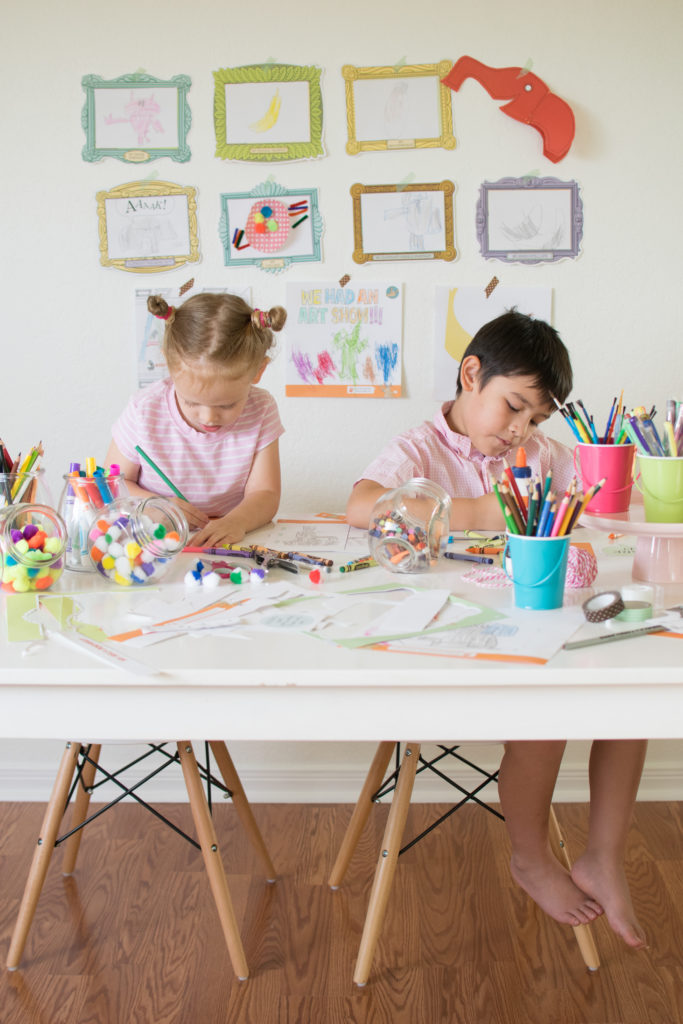 Elephant & Piggie Art Party with Disney Books