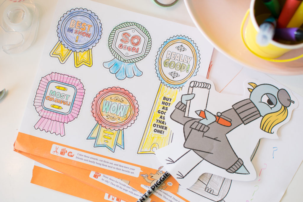 Elephant & Piggie Art Party with Disney Books