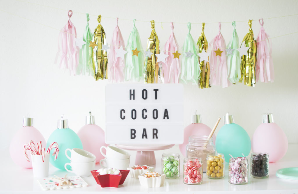 Merry & Bright Holiday Hot Cocoa Bar