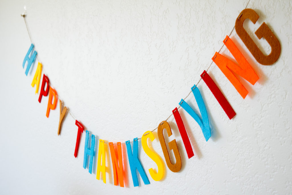 Kids Thanksgiving table and a bar that saves lives