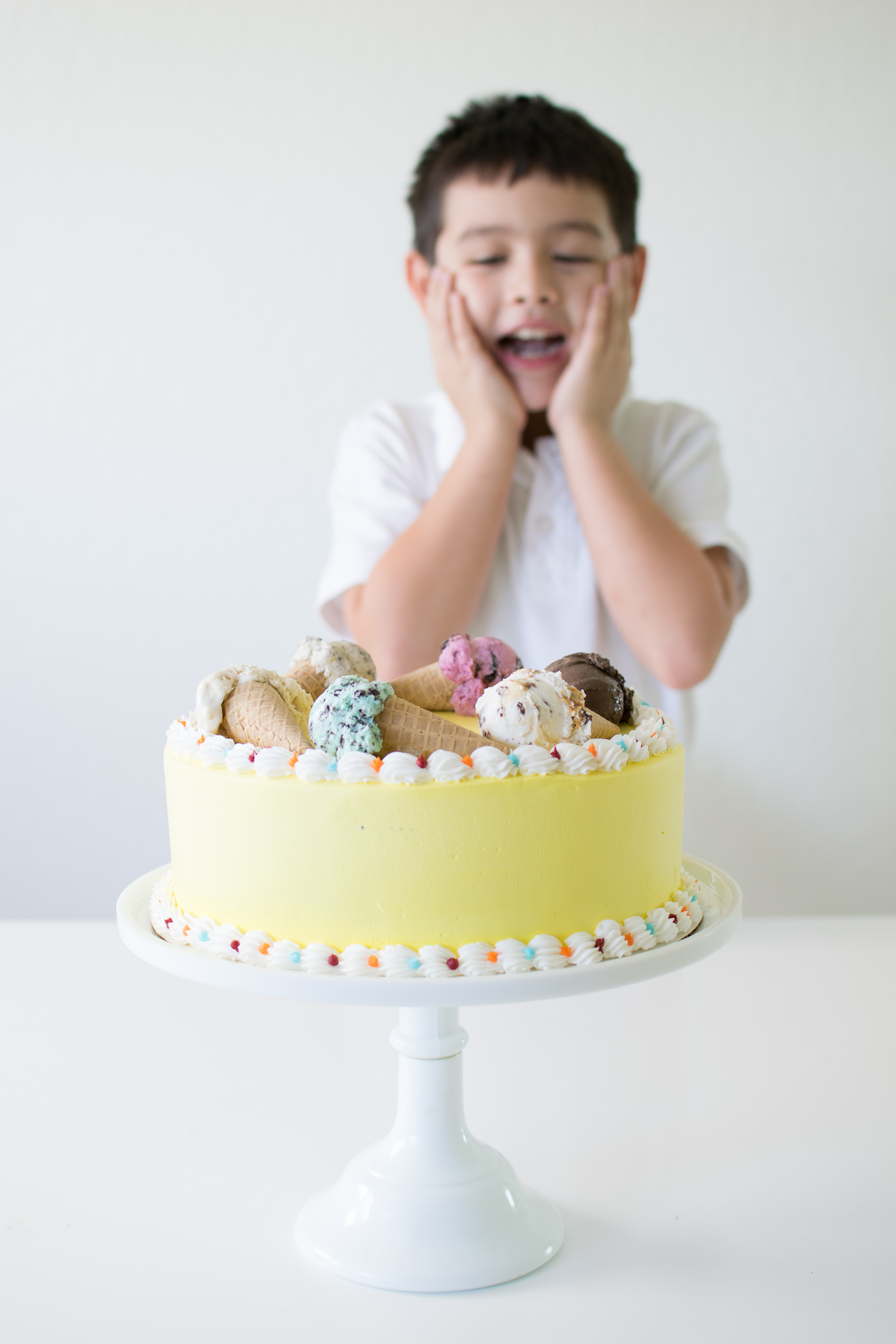 Layered Ice Cream Cake