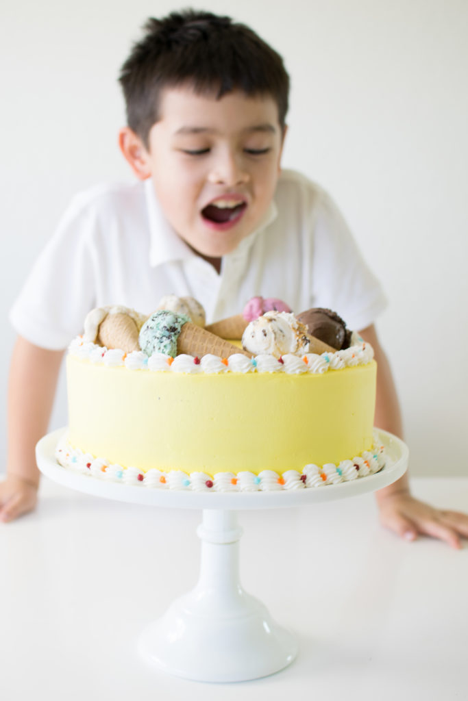 Ice Cream Birthday Cake