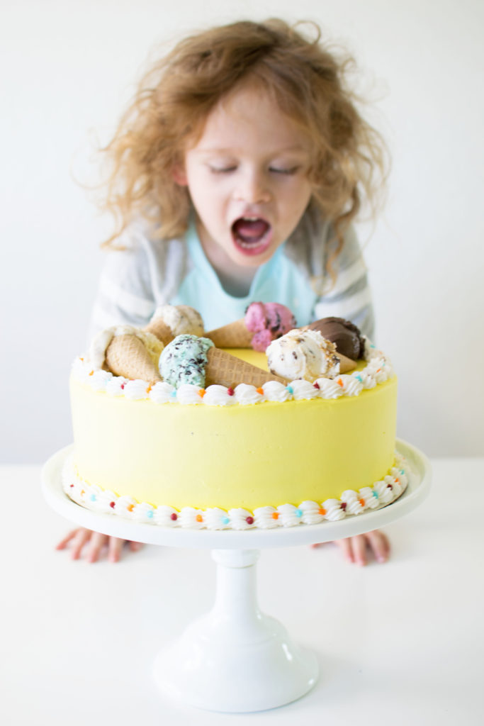 Ice Cream Birthday Cake
