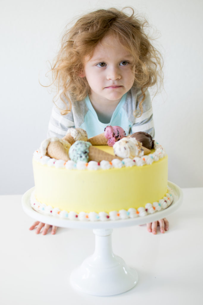 Ice Cream Birthday Cake
