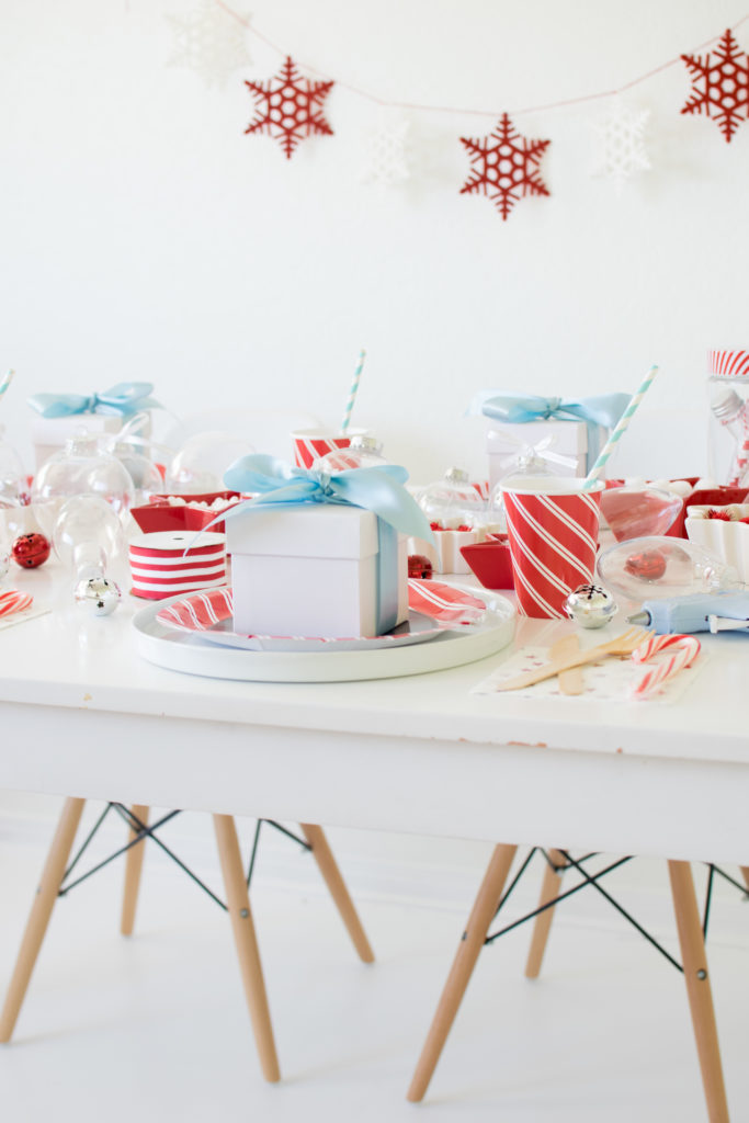 Holiday Party Hop – A Christmas Ornament Making Birthday Party