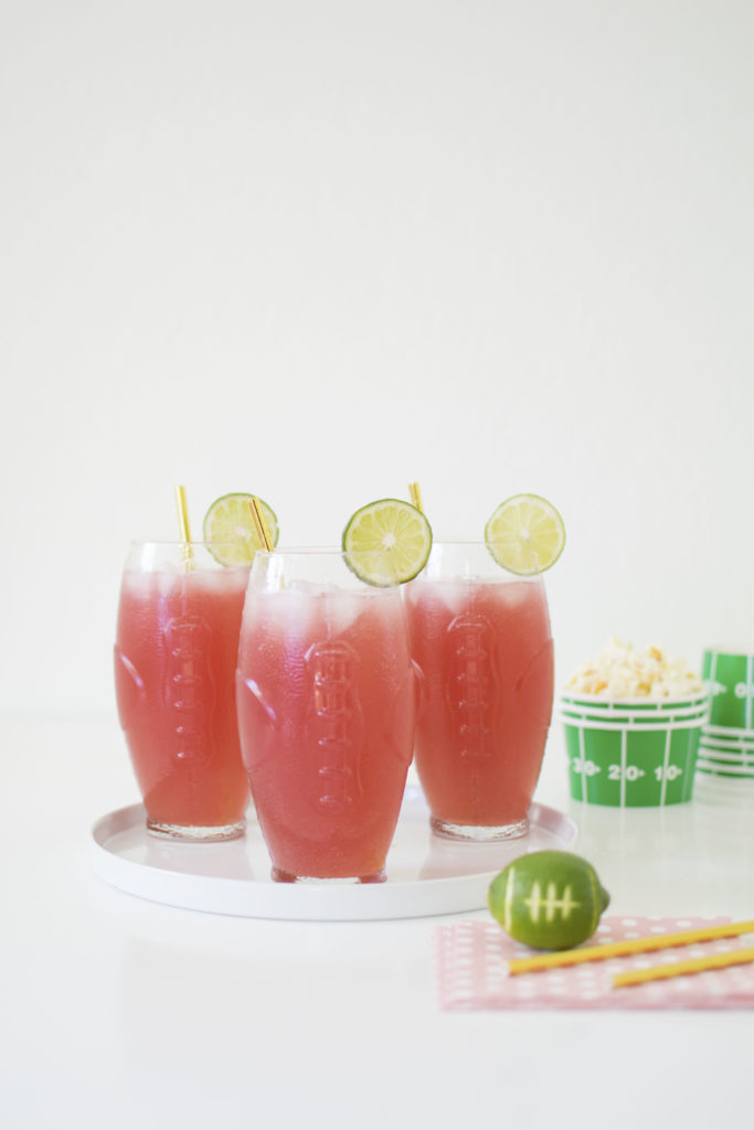 Game Day Fizzy Pink Lemonade