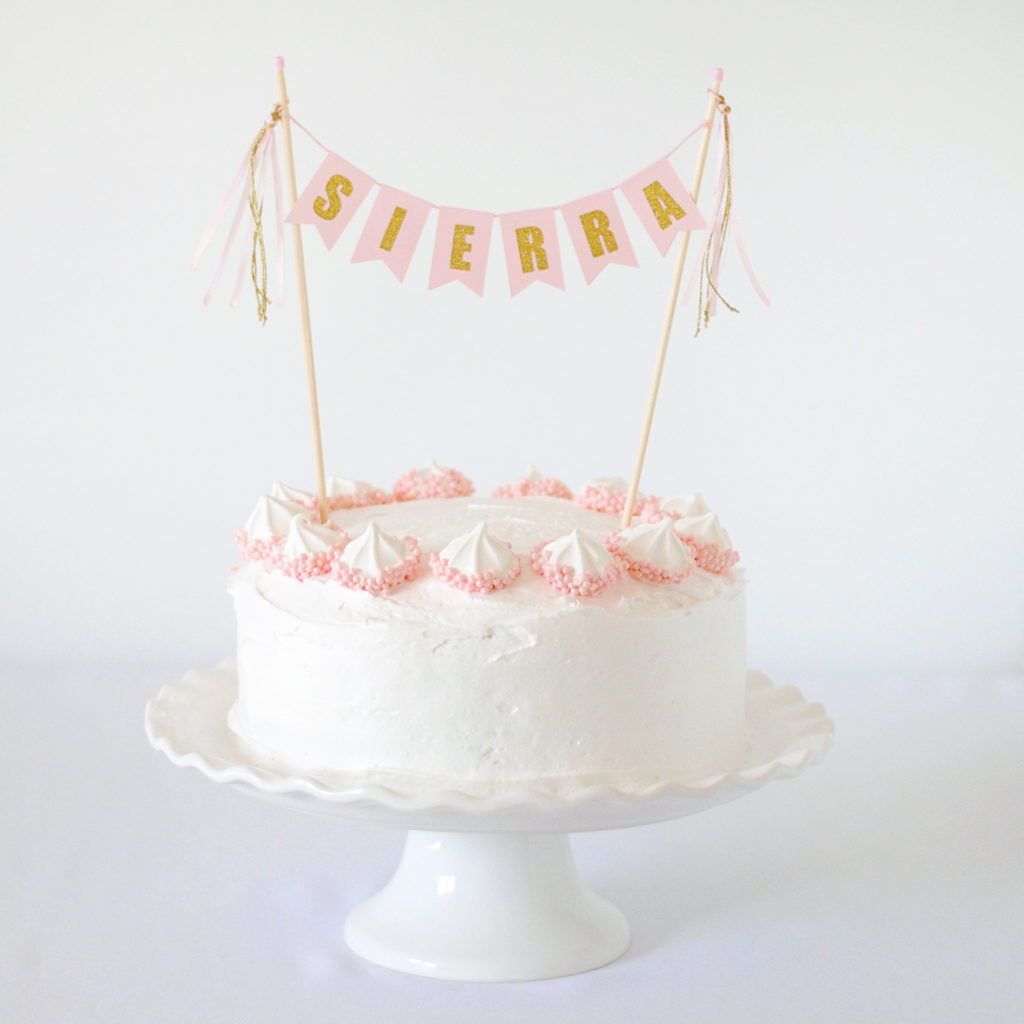 Simple Birthday Cake | I Heart Recipes