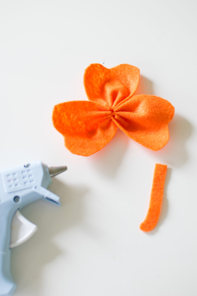 DIY Rainbow Shamrock Garland Tutorial for Saint Patrick's Day