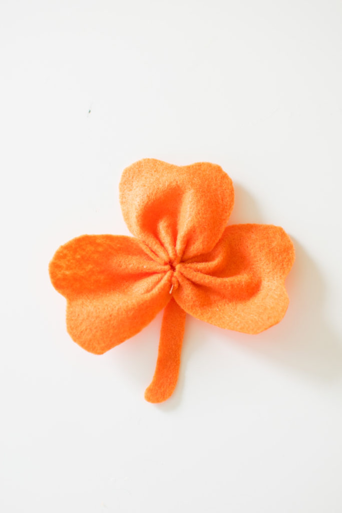 DIY Rainbow Shamrock Garland Tutorial for Saint Patrick's Day