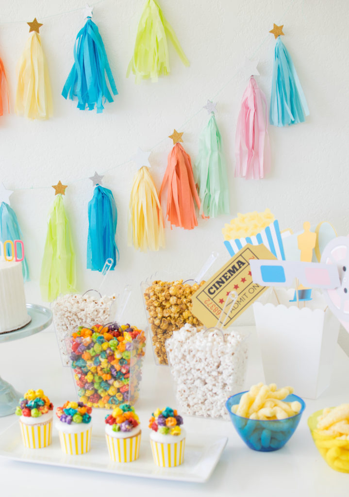 Host a Hollywood Inspired Movie Night Party