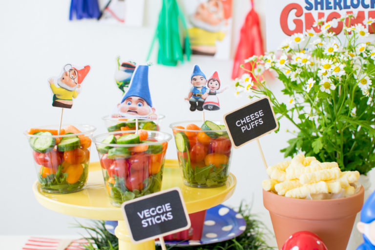 A Garden Themed Sherlock Gnomes Party + Free Printables