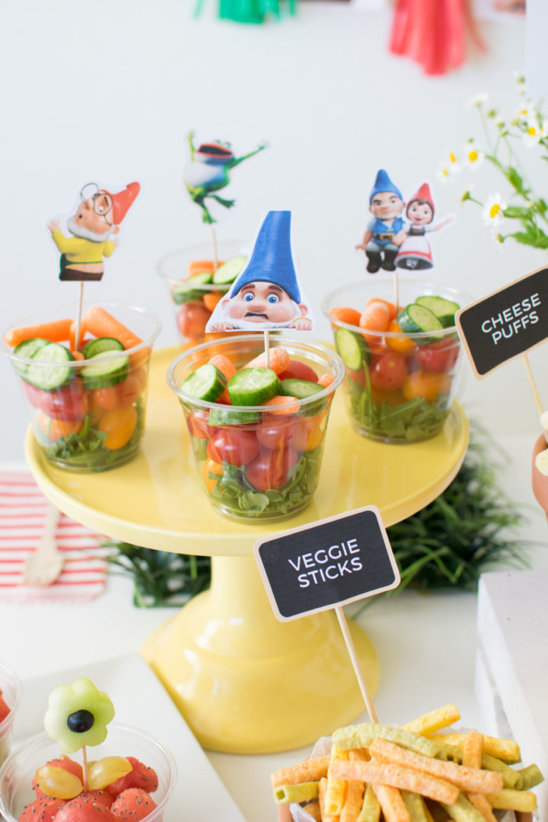 A Garden Themed Sherlock Gnomes Party + Free Printables