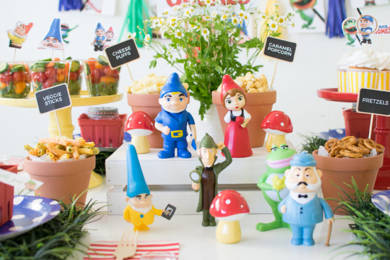 A Garden Themed Sherlock Gnomes Party + Free Printables