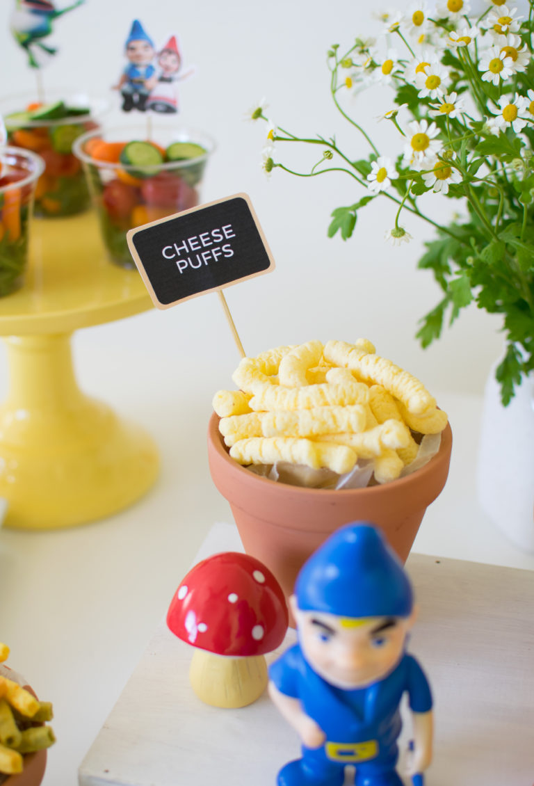 A Garden Themed Sherlock Gnomes Party + Free Printables