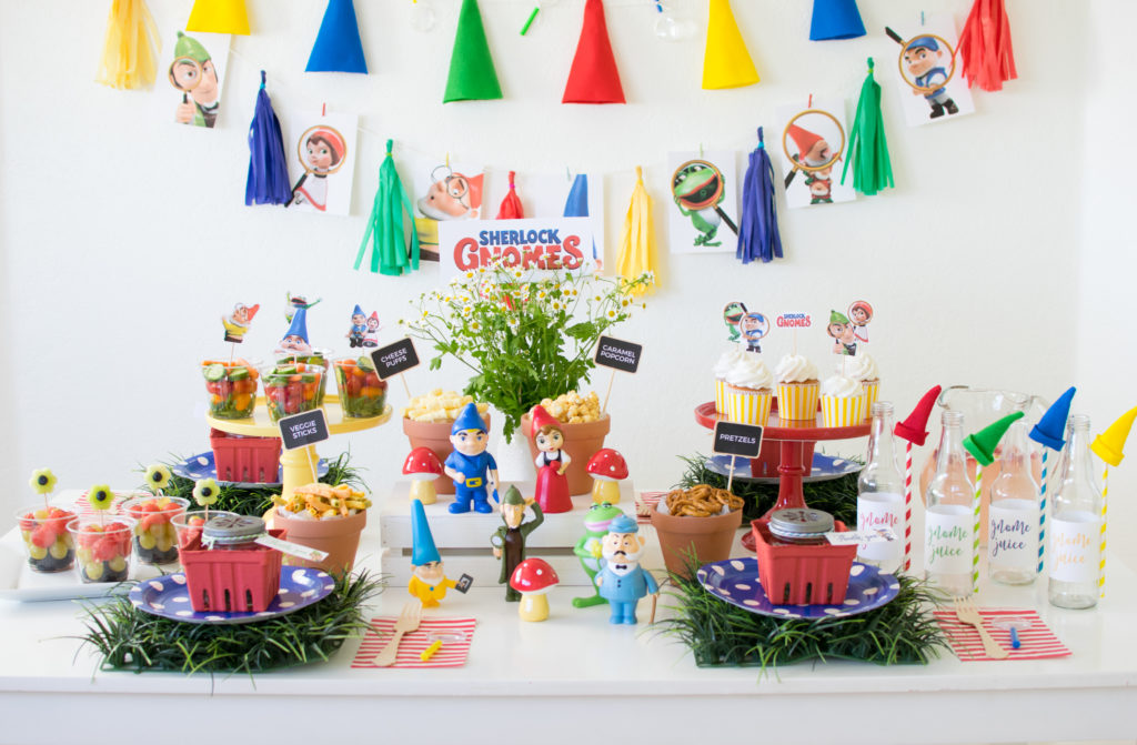 Host a Sherlock Gnomes Party for the Kids #Sponsored #SherlockGn
