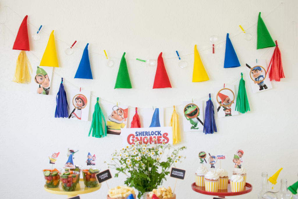 Host a Sherlock Gnomes Party for the Kids #Sponsored #SherlockGn