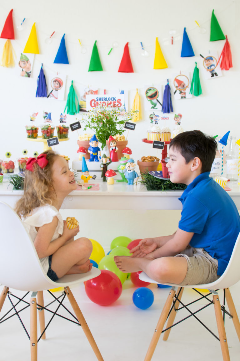 A Garden Themed Sherlock Gnomes Party + Free Printables