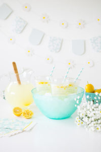 The Perfect Spring Sparkling Maple Lemonade
