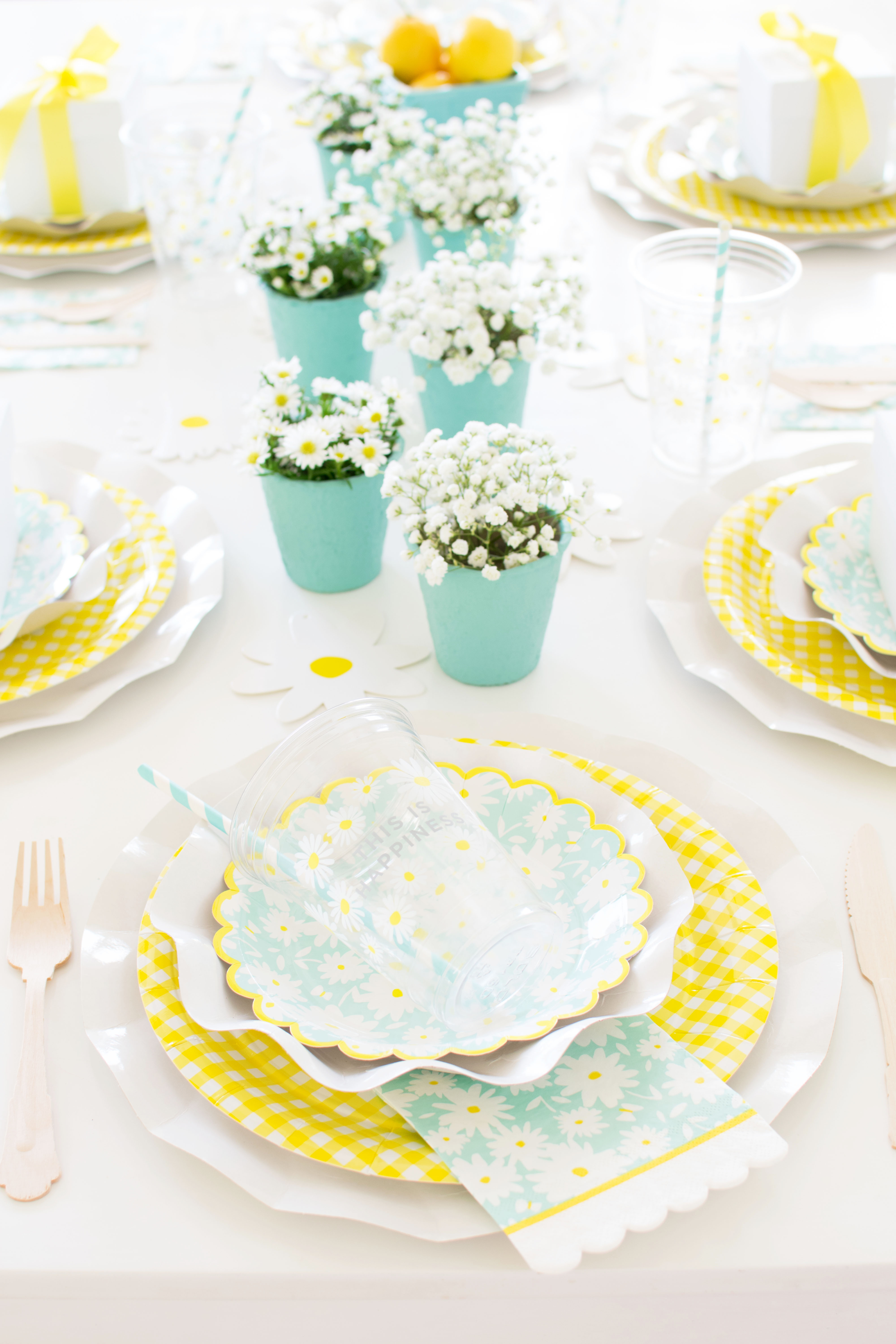 A Daisy Inspired Spring Tablescape to celebrate this season in style