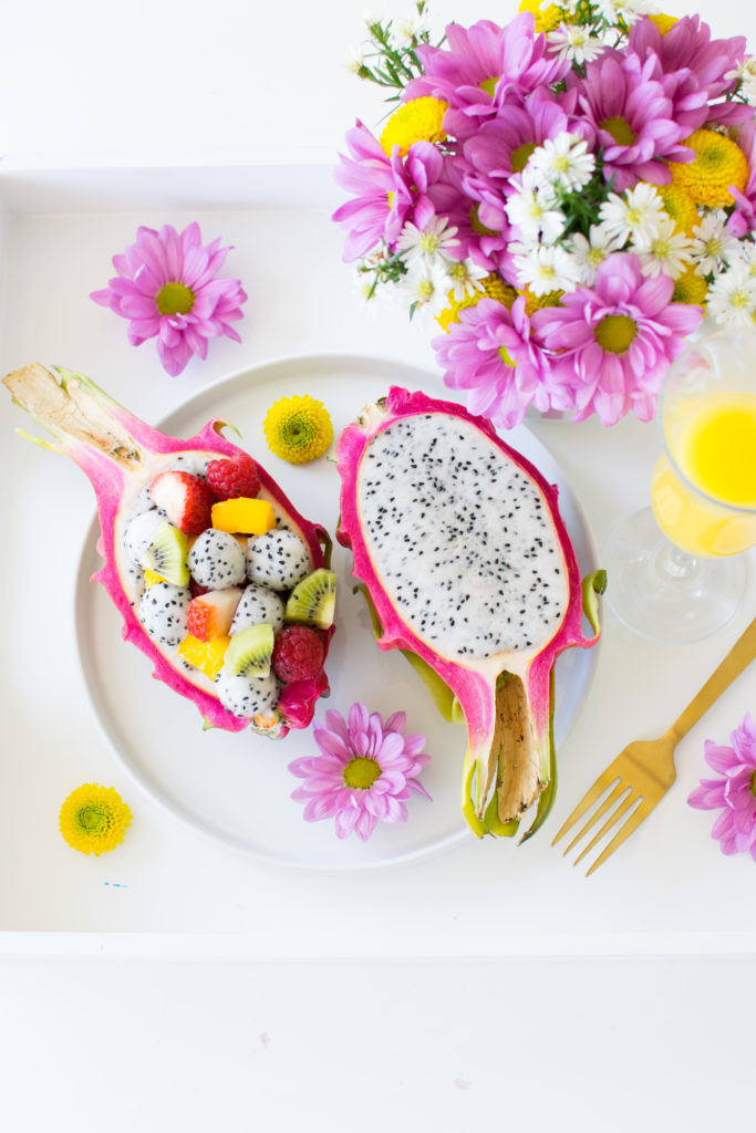 How to make Dragon Fruit Salad Bowl