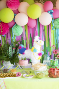 {Submission} A Festive Llama Birthday Party