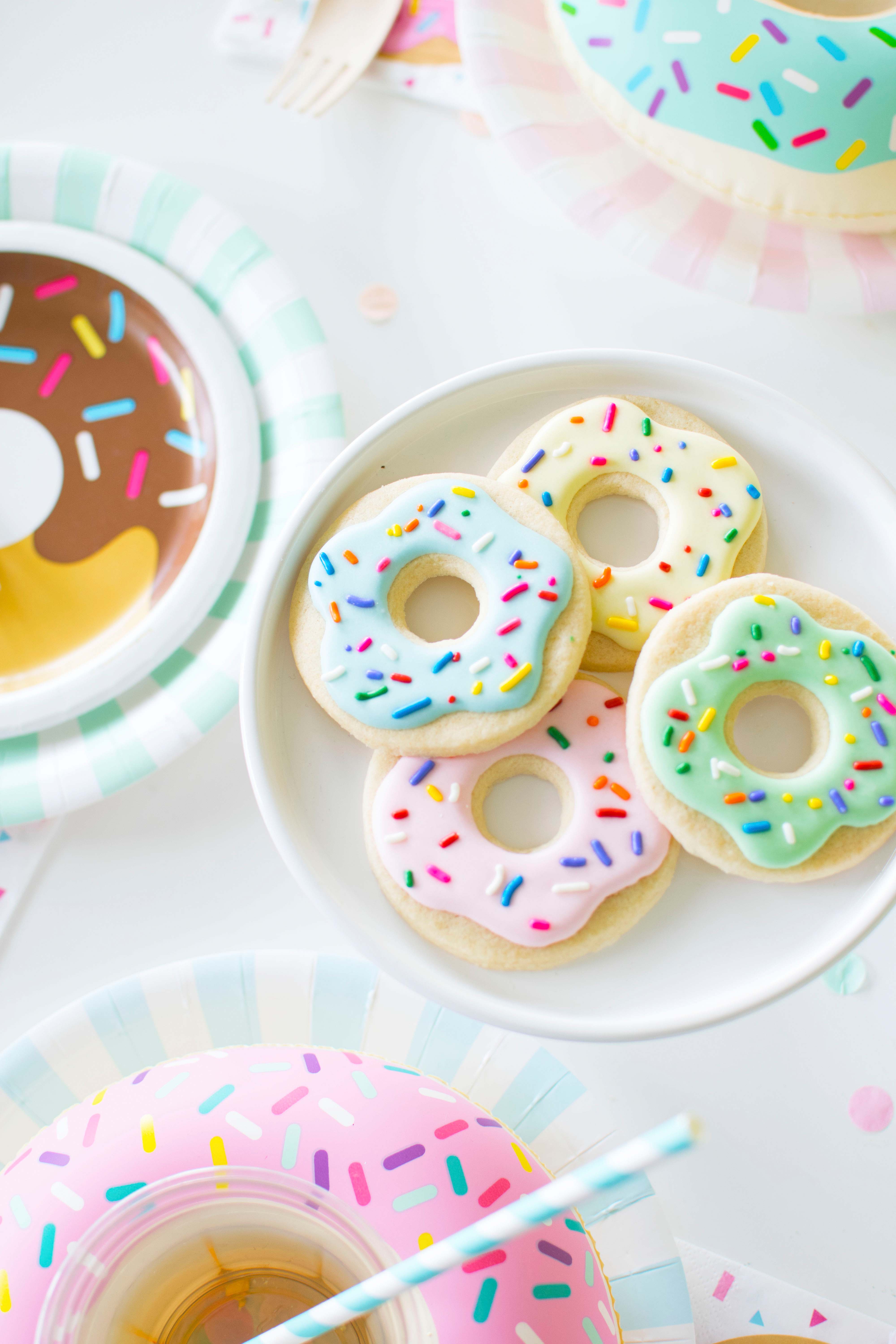 Throw a Summer Donut Party for a birthday party or end of summer ...