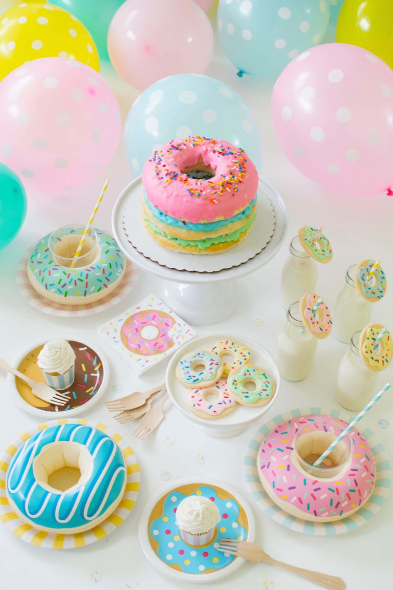 Throw a Summer Donut Party for a birthday party or end of summer ...