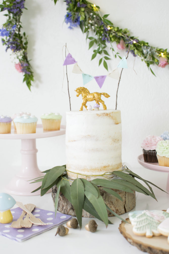 How to host a Unicorn Inspired Woodland Party